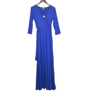Motherbee Maternity Blue Dress